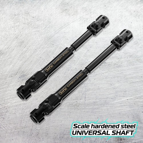 Junfac 90050 JunFac Scale hardened steel universal shaft for Axial Wrai