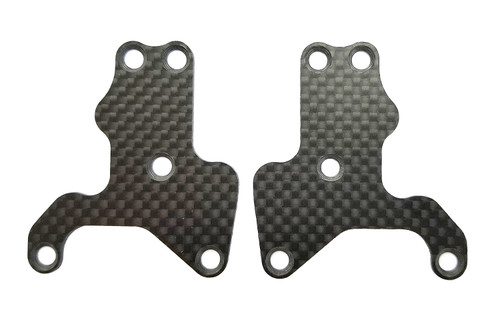 Team Associated 81440 RC8B3.2 FT Front Suspension Arm Inserts, Carbon Fiber 1.2m