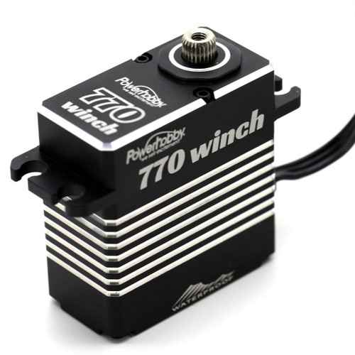 Power Hobby PH770WINCH 770 Winch Waterproof Brushless Rock Crawler Servo