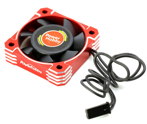 Power Hobby PHF4040RED Powerhobby 40x40x10mm Tornado High Speed Aluminum RC Cooling