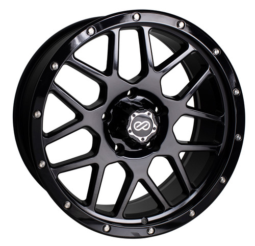 Enkei 526-290-9515BK Matrix Gloss Black Truck Wheel 20x9 6x135 15mm Offset 87mm Bore