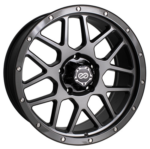 Enkei 526-290-9515GM Matrix Gloss Gunmetal Truck Wheel 20x9 6x135 15mm Offset 87mm Bore