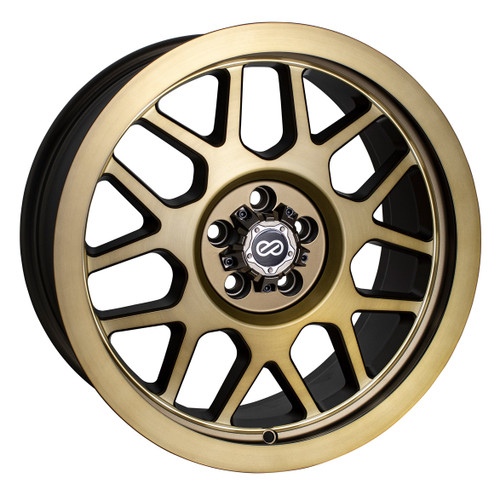 Enkei 526-780-8330BG Matrix Brushed Gold Truck Wheel 17x8 6x139.7 30mm Offset 93.1mm Bore