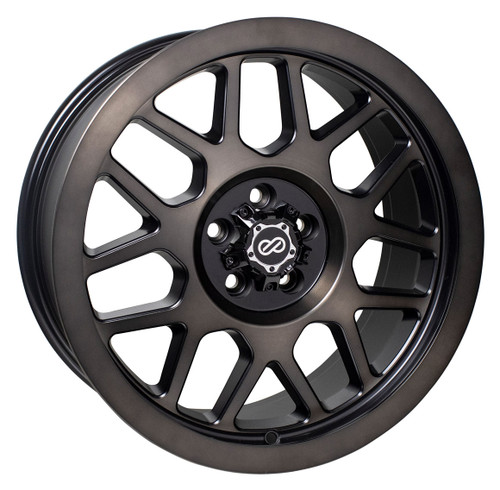 Enkei 526-790-7310BB Matrix Brushed Black Truck Wheel 17x9 5x127 10mm Offset 108mm Bore