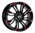 Enkei 448-770-0242BK GW8 Matte Black Performance Wheel 17x7 5x100 5x114.3 42mm Offset 72.6mm Bore