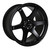 Enkei 485-780-6535BK T6S Matte Black Tuning Wheel 17x8 5x114.3 35mm Offset 72.6mm Bore