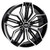 Enkei 495-880-5130BKM CUV Black Machined Truck Wheel 18x8 5x110 30mm Offset 72.6mm Bore