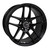 Enkei 498-885-6525BK TY5 Gloss Black Tuning Wheel 18x8.5 5x114.3 25mm Offset 72.6mm Bore