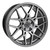 Enkei 502-670-6538GR PDC Hyper Gray Performance Wheel 16x7 5x114.3 38mm Offset 72.6mm Bore