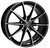 Enkei 509-775-6545BKM Draco Black Machined Performance Wheel 17x7.5 5x114.3 45mm Offset 72.6mm Bore