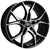 Enkei 517-880-6535BKM Vulcan Black Machined Performance Wheel 18x8 5x114.3 35mm Offset 72.6mm Bore