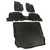 Rugged Ridge 12988.04 Floor Liner Kit Black 4 Door 11-18 Jeep Wrang