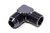 Fragola 482215-BL 90 Deg Adapter Fitting #16 x 3/4 MPT Black