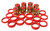 Energy Suspension 3-3132R Gm Rr Cont Arm Bushing Set Red