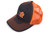 Ti22 Performance 9075 Ti22 Mesh Trucker Hat Gray/Orange