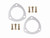 Mr. Gasket 7421G Alum SBF Collectr Gasket 3.00in Dia.