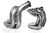 Stainless Works DNBBC225S238 Downswept BBC Dragster Header 2-1/4in to 2-3/8