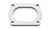 Vibrant Performance 13175S 4 Bolt Flange for 3in No m. Oval Tubing