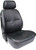 Scat Enterprises 80-1300-51R PRO90 Recliner Seat w/ Headrest - RH Black Vnyl