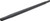 Allstar Performance 56806-235 Radius Rod 5/8in Alum 23-1/2in Black
