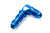 Fragola 483304 #4 x 90 Deg Bulkhead Fitting