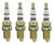 Accel 0786-4 Spark Plugs 4pk