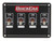 Quickcar Racing Products 50-719 Accessory Panel 4 Switch Weatherproof