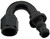 Fragola 215010-BL Hose Fitting #10 150 Deg Push Lock Black