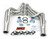 Dougs Headers D316 BBC Headers 1-7/8 Dia. Coated