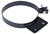 Pypes Performance Exhaust HSC008B Stack Clamp 8in Stainless Black