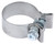 Pypes Performance Exhaust HVC25 SS Band Clamp 2.25 x 1in Each