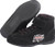 G-Force 0235060BK GF235 RaceGrip Mid-Top Shoes Black Size 6
