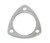 Vibrant Performance 1461 3-Bolt High Temperature Exhaust Gasket 2.25In