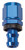 Russell 624000 Twist-Lok Hose End #4 Str Red/Blue