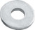 Allstar Performance 18202 3/16in Back Up Washers 500Pk Aluminum