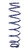 Hyperco 15B0110UHT Coil Over Spring 2.5in ID 15in Tall UHT Barrel