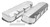 Allstar Performance 26176 Valve Covers BBC Fab Aluminum w/o Holes