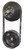 Krc Power Steering KIT16225605 Serpentine Drive Kit SBC Water Pump