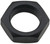 Fragola 492416-BL Bulkhead Nut #16 Black