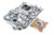 Edelbrock 21561 Pontiac Performer Manifold - Polished