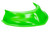 Dirt Defender Racing Products 10420 Hood Scoop Neon Green 3.5in Tall
