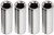 Allstar Performance 26322 Valve Cover Hold Down Nuts 1/4in-28 Thread 4pk