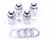 Gorilla 73187B Lug Nuts 1/2in Standard Mag Chrome 4pk