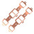 Sce Gaskets 4074 AJPE 481X Pro-Copper Exhaust Gaskets