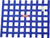 Racequip 725025 Ribbon Window Net SFI Blue