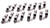 Comp Cams 96838-16 Sportsman Roller Lifters SBF w/Needle Bearing