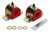 Energy Suspension 8-5122R Rear Sway Bar Bushing Set Red
