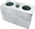 Allstar Performance 56065 Aluminum Lowering Block Billet 3.00in