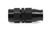 Earls 620106ERL #6an UltraPro Twist-On Fitting Str. Black