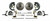 Right Stuff Detailing AFXWK02C Disc Brake Wheel Kit 67-69 Camaro
